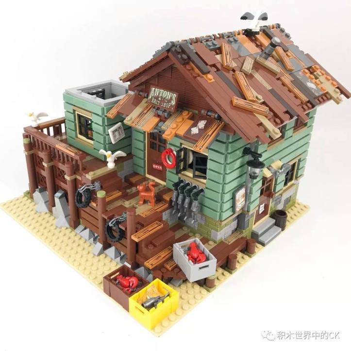 Review of Lepin 16050 Old Fishing Store Clone of Lego 21310