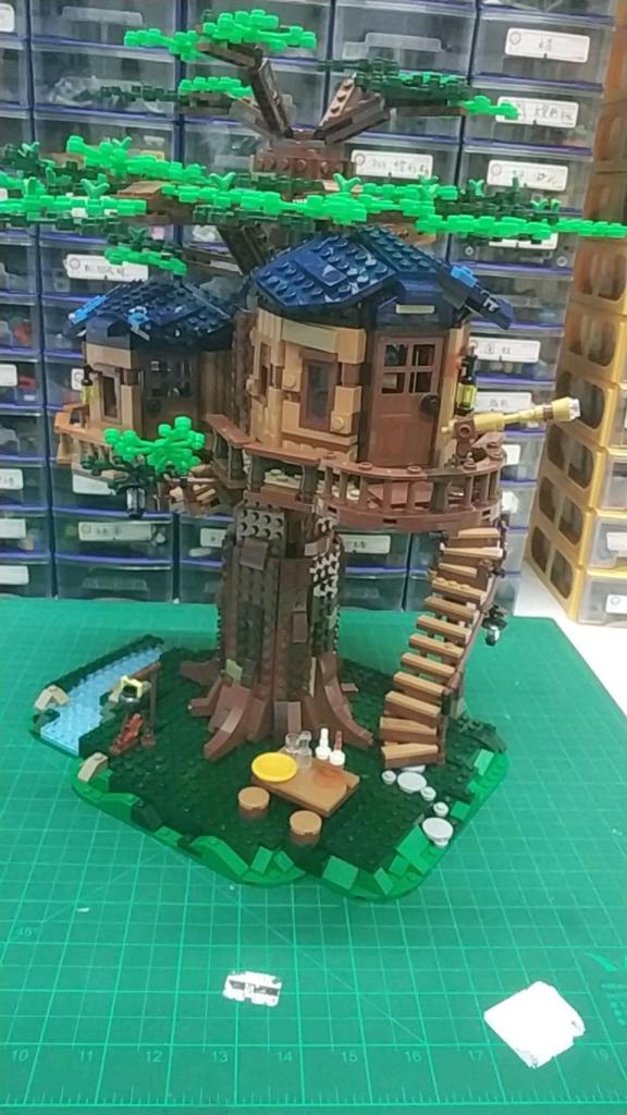 PG-S001 Tree House MOC of LEGO 21318.. 